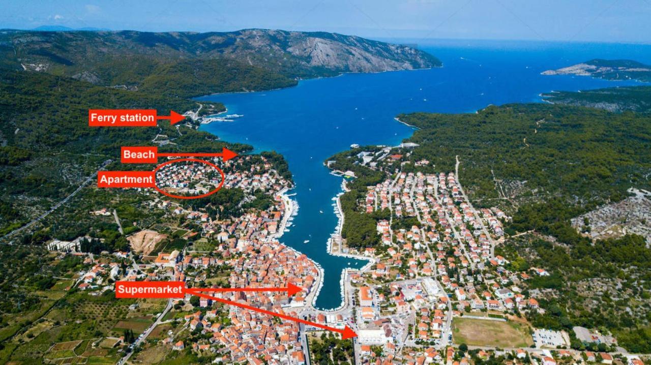 Olive Tree Apartman Stari Grad  Kültér fotó